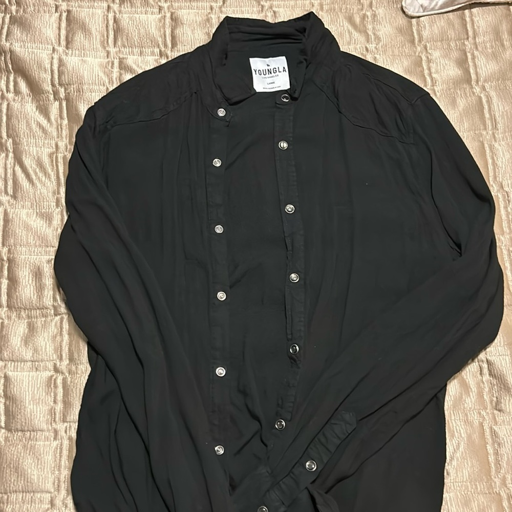 YoungLa Long Sleeve Dress Shirt